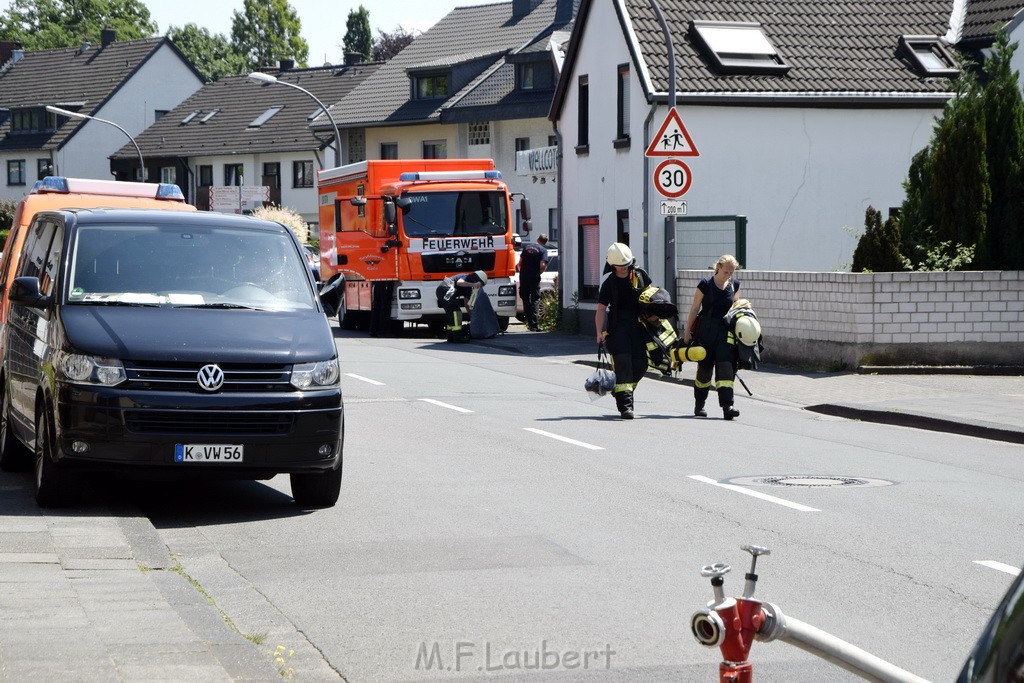 Feuer 1 Koeln Porz Grengel Waldstr P052.JPG - Miklos Laubert